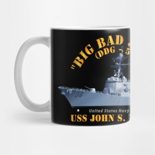 Destroyer - USS John S McCain - BIG BAD JOHN Mug